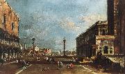 GUARDI, Francesco View of Piazzetta San Marco towards the San Giorgio Maggiore sdg oil painting picture wholesale